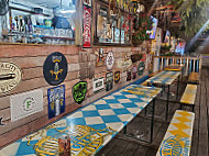 The Wurst Biergarten inside