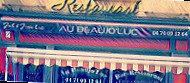 Au Beaujo'luc menu