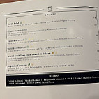 Espresso Organica menu