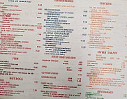 Dusty Rose Diner menu