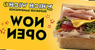 Which Wich Superior Sandwiches food