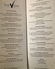 The View Oceanside Grill menu