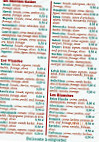 La Calabraise menu