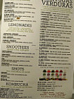 Urban Remedy menu