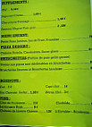 Andiamo Pizza Izon menu