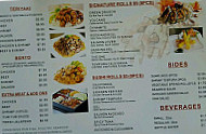 Teriyaki One menu