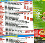 Amigo Pizza menu