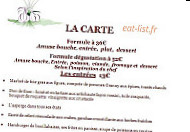 L'Aromat menu