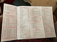 Peking Tokyo menu