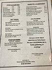 Iron Gate Pizza menu