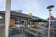 McDonald`s outside