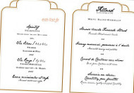 Allard menu