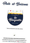 Peniche La Bougeotte menu