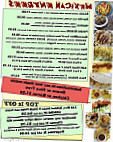 Arthurs Pizza & Mexican Foods menu