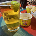 Salsa and Beer. food