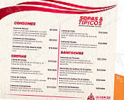 La Merced Aurora menu