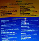 Jammin Wings menu