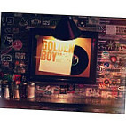 Golden Boy Pizza inside