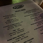 Mojoe's Burger Joint menu