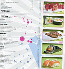 Sushi Bâ menu