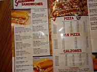 Giovanni's Pizza menu