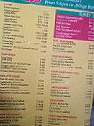 Sam Express menu