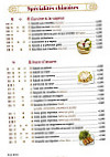 Le Palace D'asie menu