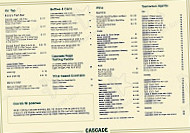 Cascade Brewery menu