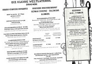 Die Kleine Weltlaterne menu