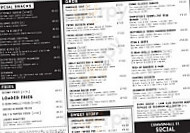 Commonhall Street Social menu