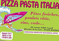 Pizza Italia menu