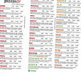 Fred Pizza menu