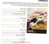 Allo Pizza menu