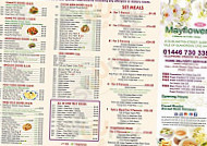 Mayflower menu