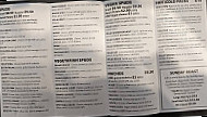 The Spud Shop menu