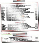 Le Florence menu