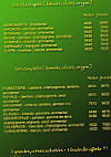 Pizza Napoli menu