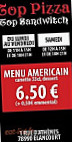 Top Pizza menu