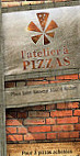 L'atelier à Pizza menu