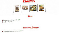 Le Four a pizza menu