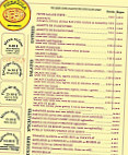 Pizzaiola menu