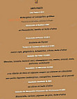 Foggia Ristorante menu