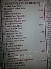 T J's Restaurant menu