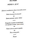 Le Rialto menu