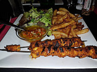 Les Brochettes food