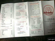 Mikado Sushi And Steak House menu