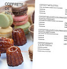 Lina's Malesherbes menu