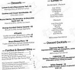 Belair menu