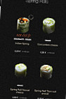 Sushi Shop Le Mans menu