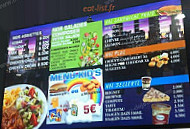 Mehdia Snack menu